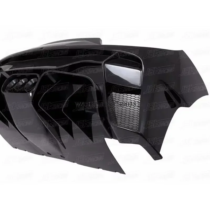 Wmwmnu Glass Fiber FRP Rear Bumper for 458 Italia Spider Body Kit Modified Upgraded Vorsteiner Style Auto Parts