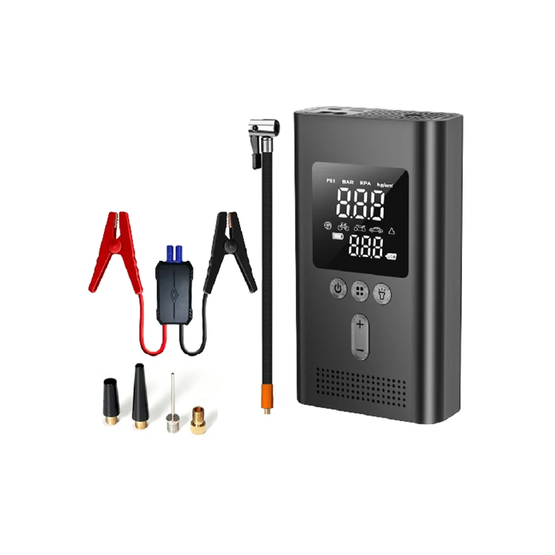 Насос высокого давления, велосипедный насос, портативный воздушный шариковый насос для шин для электрического велосипеда, мотоцикла, автомобиля