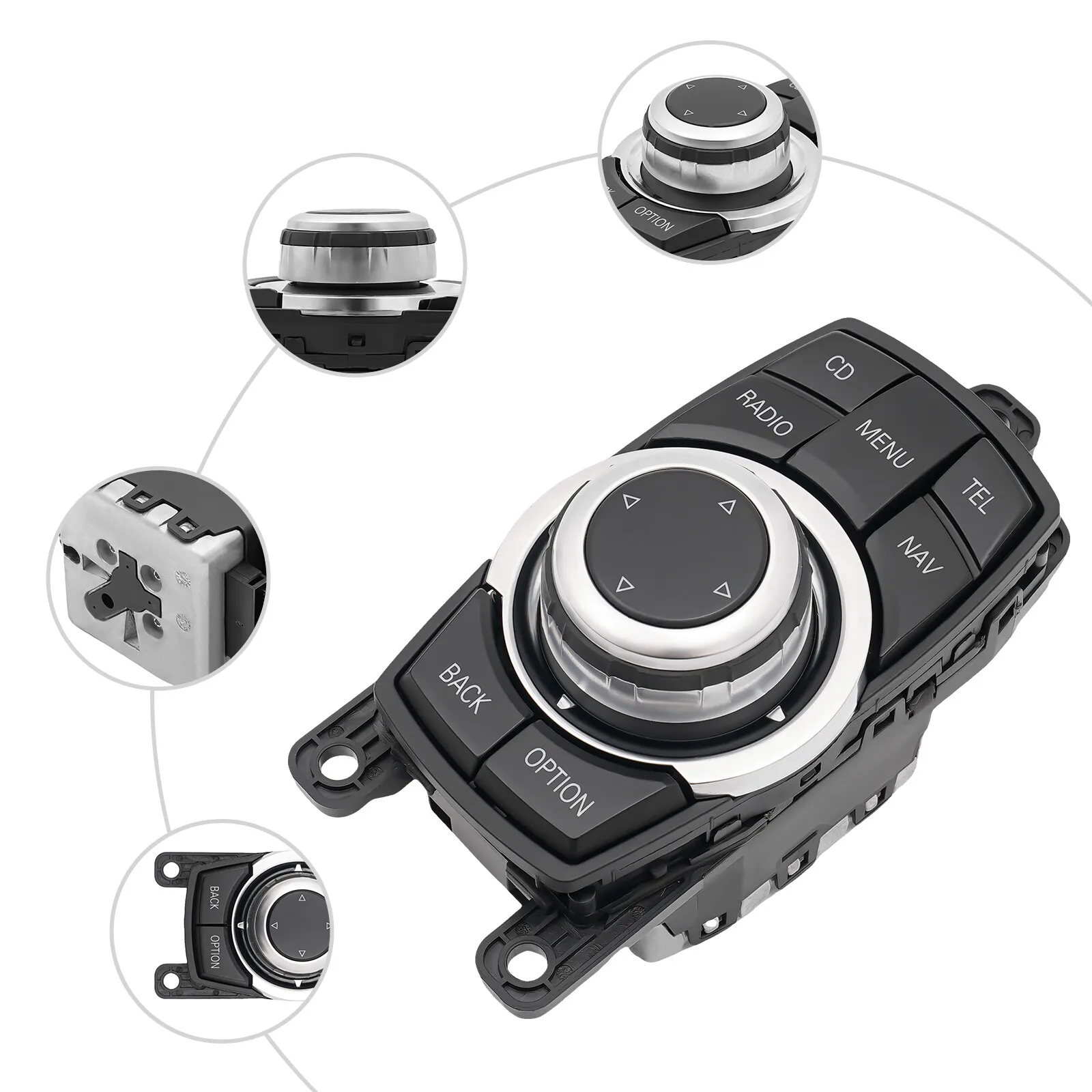 

Для BMW F10 F11 F07 F01 F02 F03 мышь джойстик медиапереключатель контроллер джойстик