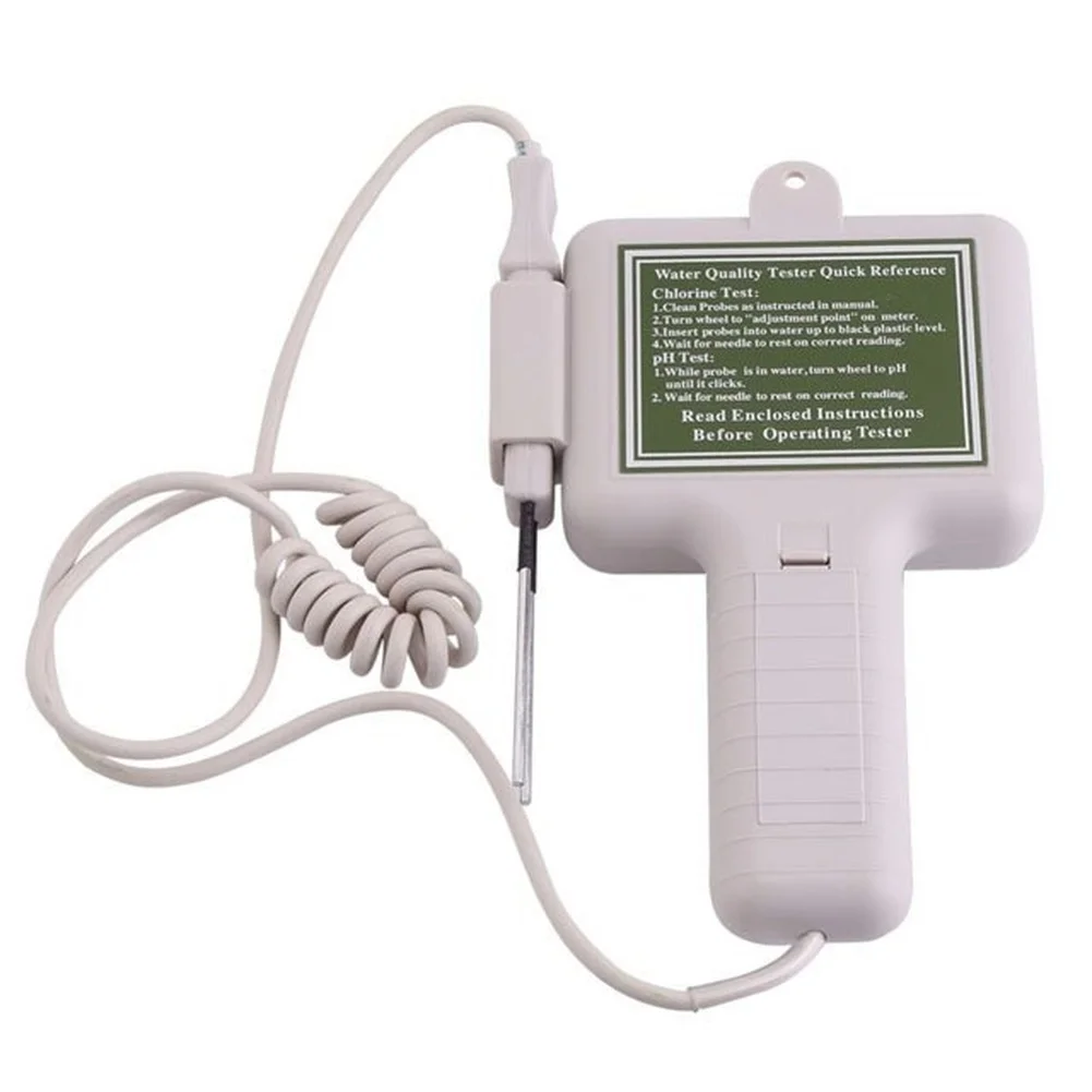 1 Piece Portable Digital PH Meter 1.2-1.7ppm Range Water Quality Tester For Pool And Spa Analysis Tool