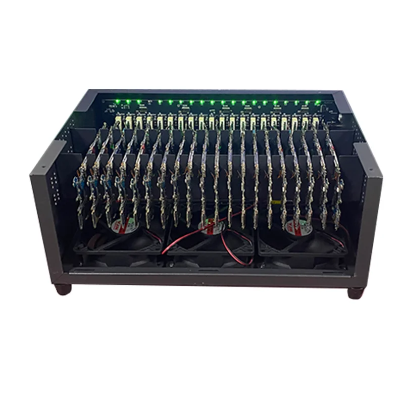 Mobile Farm convient aux modèles S8/S9/S10/S20 P30 avec deux ports LAN, USB et dispositifs de contrôle OTG.