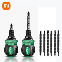 Xiaomi High Quality Ratchet Screwdriver Set with Multifunctional Adjustable Inner Cross Shaped Triangle Plum Blossom Hand Tools