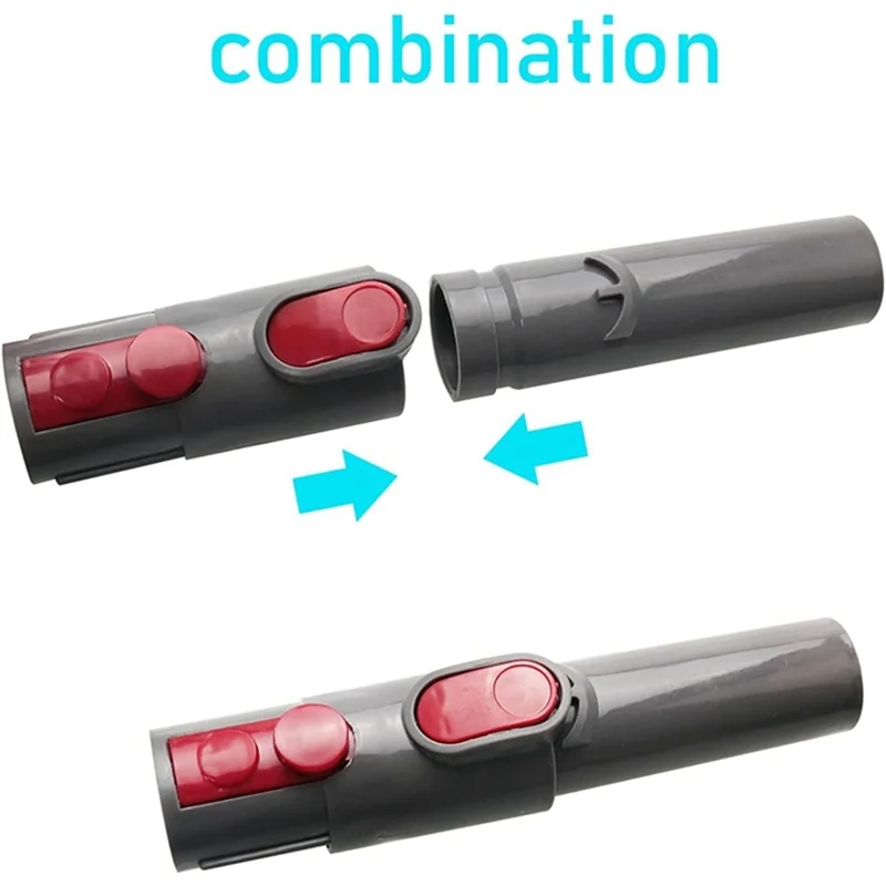 AC39-Per Dyson V6 DC44/45/52/58/59 Aspirapolvere Spazzola di Pulizia Tubo di Prolunga Flessibile Parti di Ricambio Con Interruttore di Blocco