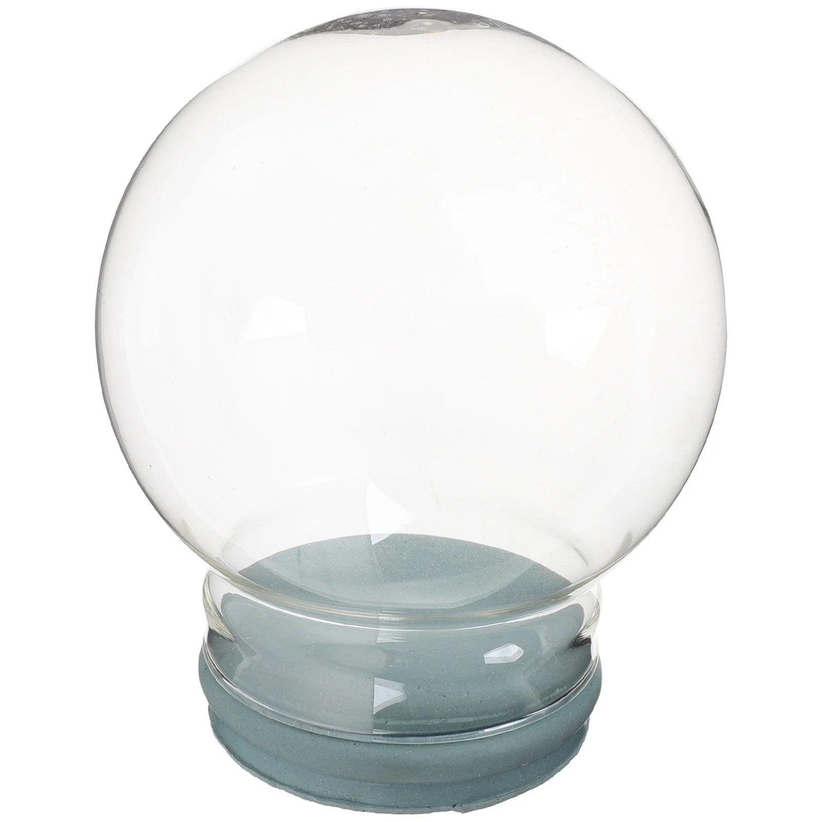 

DIY Empty Glass Snow Globe Kit Versatile Home Decor Craft Unique Snow Jar Ideal Favor Special Occasions Glass Globes