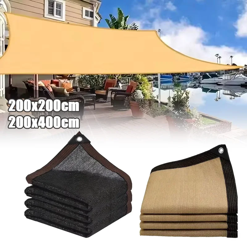 

90% затенение, черный солнцезащитный козырек, сетка для сада, суккулентные растения, солнцезащитный козырек, теплица, чехол, беседка, тент, уличный тент