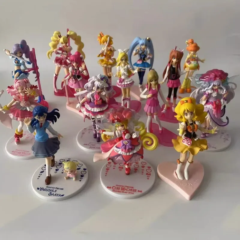 Bandai Pretty Cure Figurine Anime Cute HUG Angel Action Figure Models Collection Ornaments Toys Gift