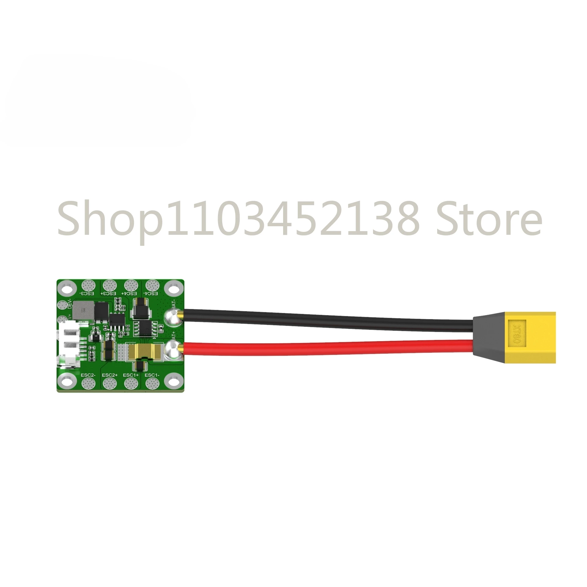 APM/PX4 High Voltage Ammeter Carrier Board Power Module 4-way ESC with BEC Pix Flight Control Detection