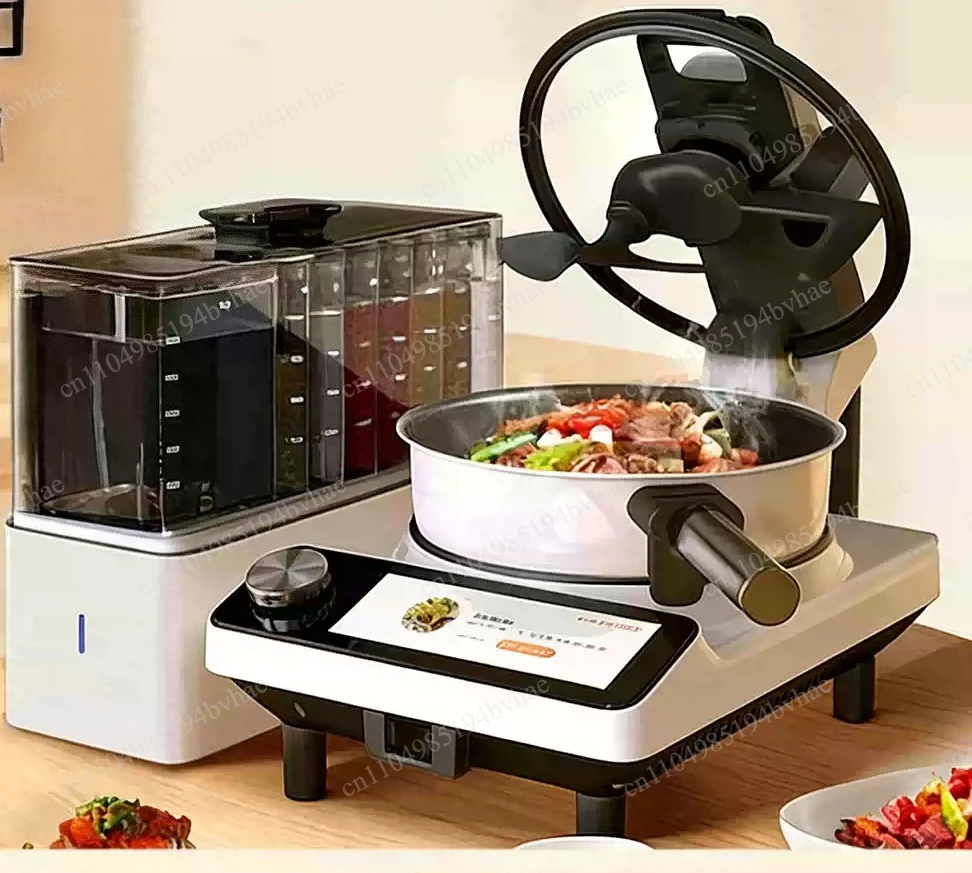 Intelligent automatic cooking machine for household use, fully automatic new type of fast heating