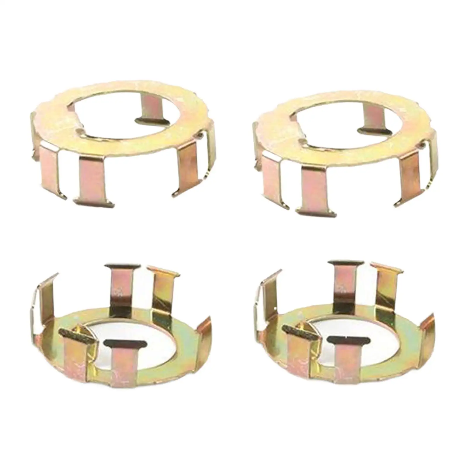 

4 шт., фиксатор гайки шпинделя прицепа, профессиональная ось 2-8K, прочный металлический сменный аксессуар, гайка для лодок на колесах