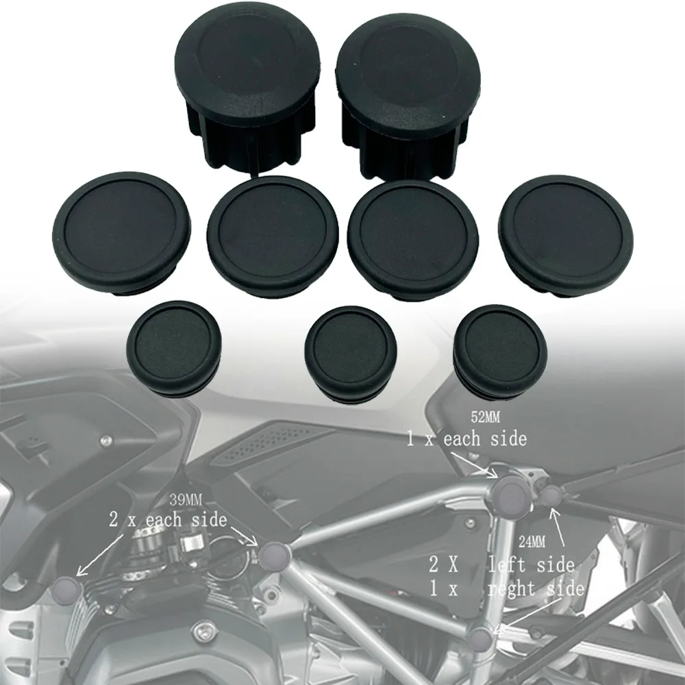 

R1250GS Motorcycle Frame Hole Caps Cover Plug For BMW R1200GS R 1200 GS LC Adventure ADV R 1250 GS Adventure 2014-2019 2020 2021