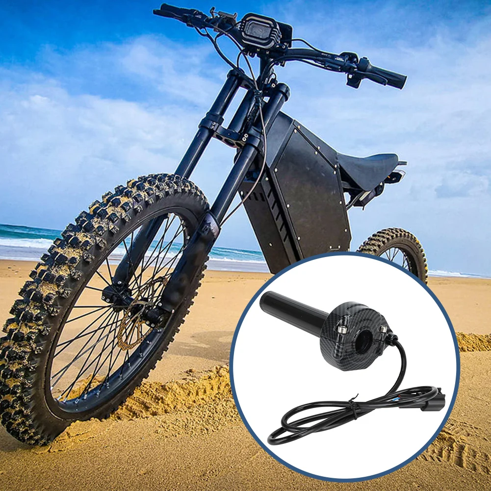 For Surron Throttle Handle Carbon Fiber Throttle Grips For Ebike For Light Bee Throttle Grips Electric Bicycle Accessories