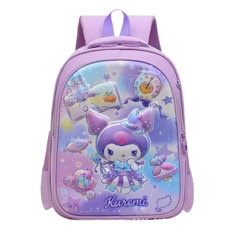 Sanrio Kulomie Cartoon Kids Comfort Ridge borsa da scuola per studenti ragazze Melody riduzione del carico zaino Comfort