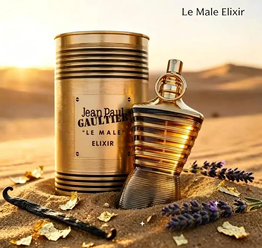 Jean Paul Gaultier Le Male Elixir 3.4oz100ml, Oriental Fuqidiao • Mature Milk Spicy, suitable for any venue, unique packaging fragrance, charming, charming, the most popular, the first choice for holiday gifts
