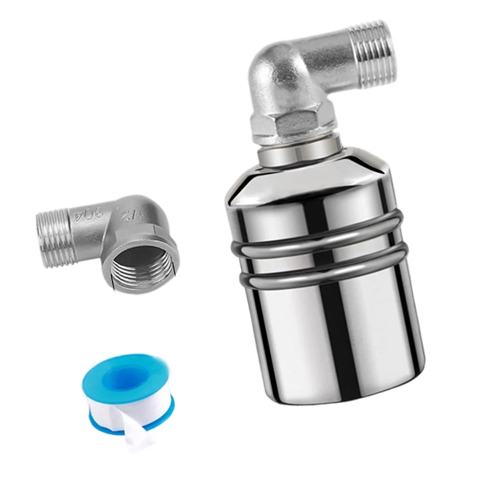 Válvula Flotante para Piscina de 25 mm de Acero Inoxidable para un Fácil Mantenimiento del Nivel de Agua en Piscinas Enterradas, Elevadas y de Tipo Canal