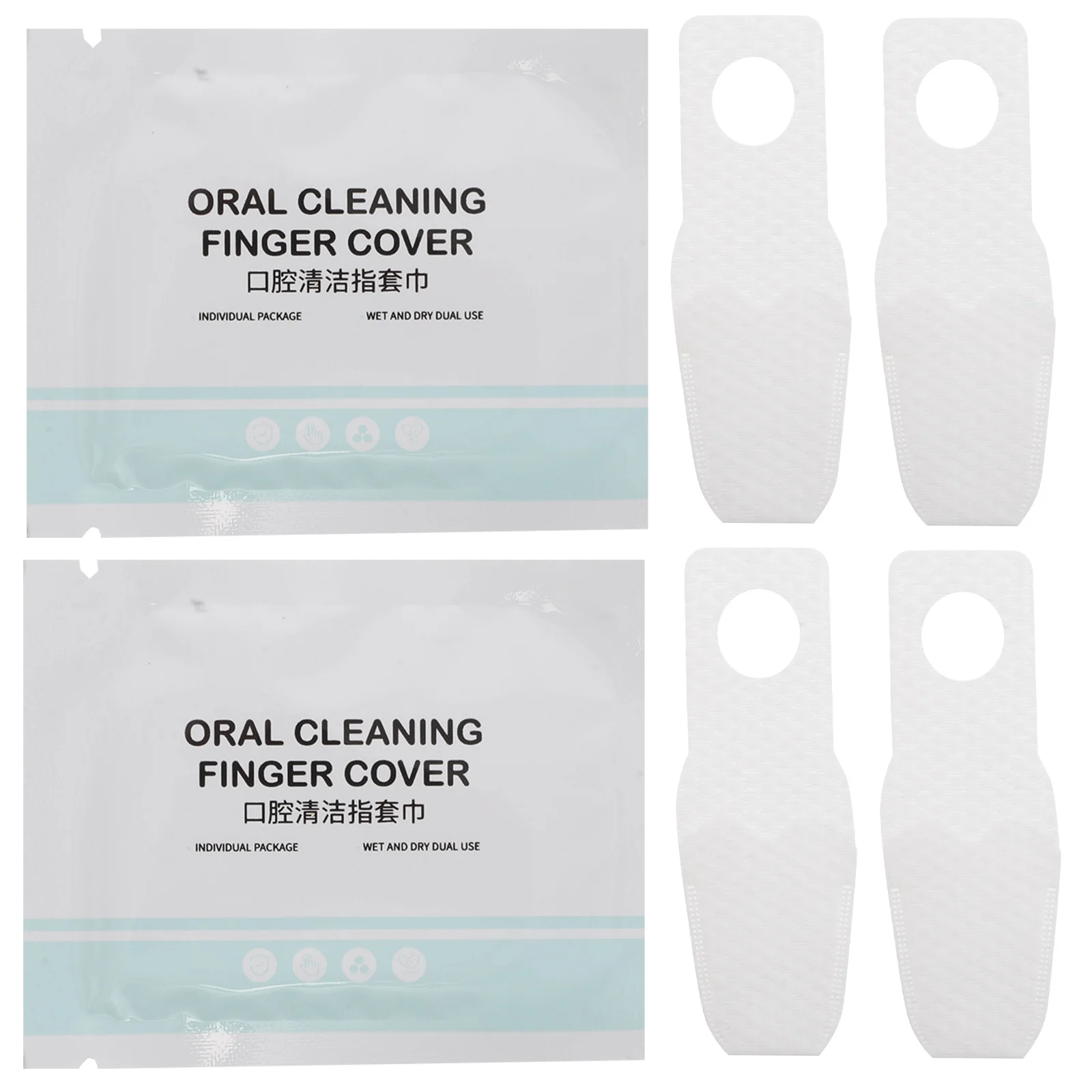 Baby Oral Cleaner Reinigungsbürste Finger Gaze Säuglingszahnbürste Kinderzahnbürsten
