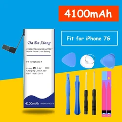 DaDaXiong-High Capacity Battery for iPhone 7 7G, 4100mAh, Repair Installation Tools,  Gift