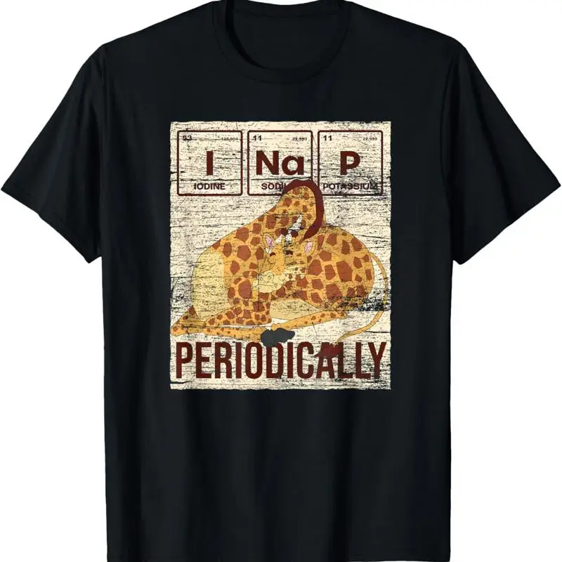 Divertido Animal de África, siesta periódicamente PJ, camiseta de jirafa para siesta