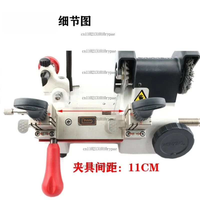 Portable Single‑Head Flat Milling Key Duplicator