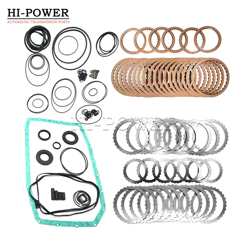 

6HP-26 6HP-28 Transmission Master Rebuild Kit Overhaul Repair Kit Friction Steel For BMW VW AUDI ZF 6HP26 6HP28 Gearbox Disc Kit
