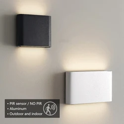 6W 12W 20W LED Outdoor Waterproof Wall Lamp Indoor Bedroom Living Room Balcony Wall Light Home Lighting Aluminum Wall Sconce