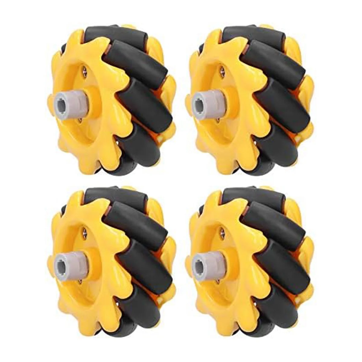 Mecanum Wiel, 48Mm Omni-Directionele Wiel Slimme Robot Auto Accessoires Diy Speelgoed Componenten