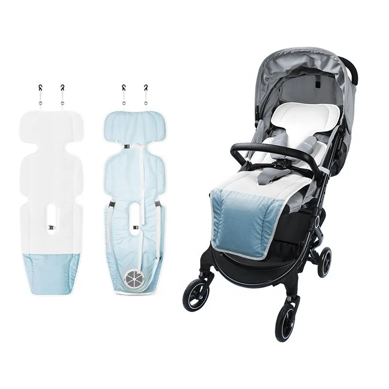 

Anjuny Infant Child Cushion Mat Cooling Baby Stroller Seat Liner for Car Kids Pram