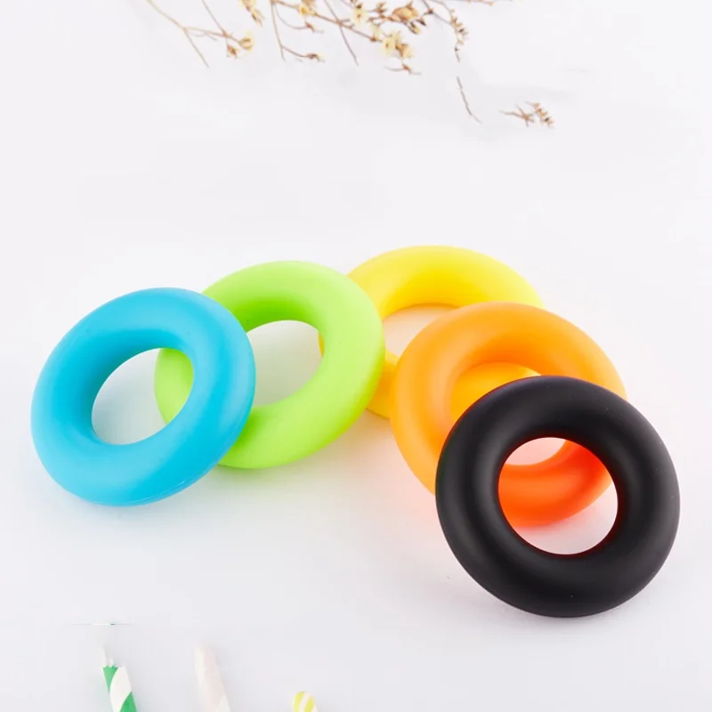 Fortalecedor de aperto de mão, anel de aperto de dedo, treinador de mão para treinamento de força de dedo, exercício de relaxamento, fitness