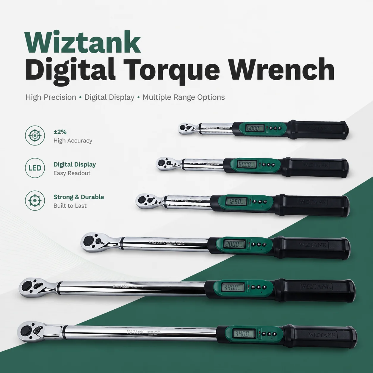 27-36mm Crowfoot Wrench 1/2 Inch Drive Open End Socket Head, Industrial Ratchet Tool for Torque Wrench Fanyaa