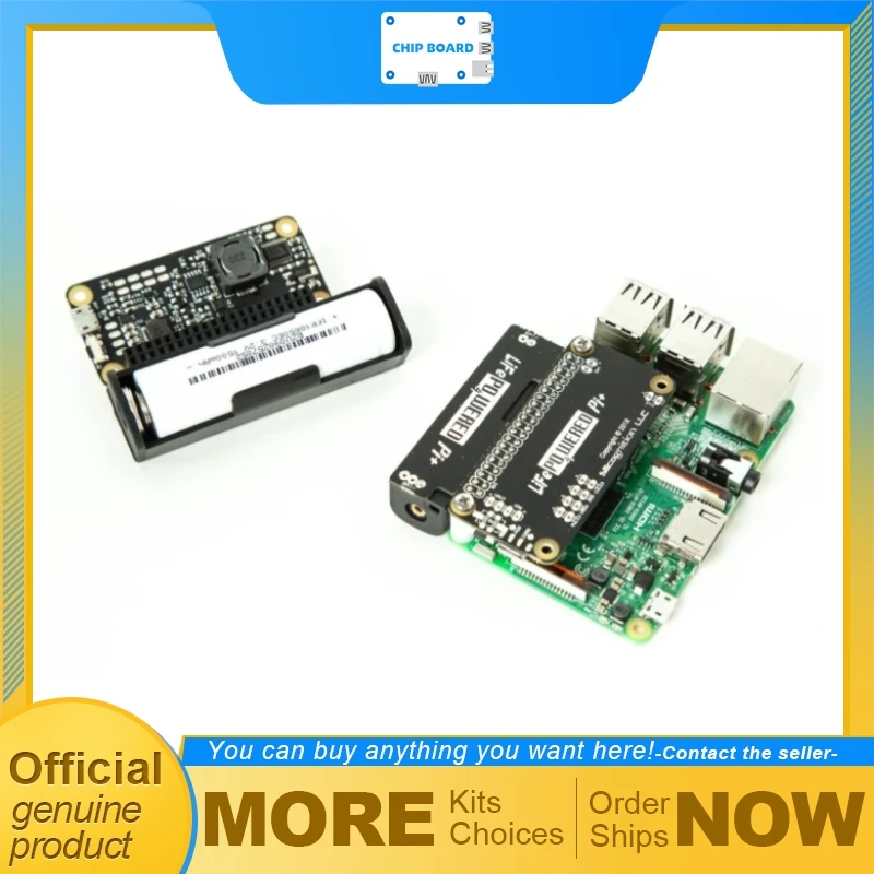 CrowdSupply LiFePO4wered/Pi+ Raspberry Pi UPS Board, LiFePO4 Battery Power Management Module
