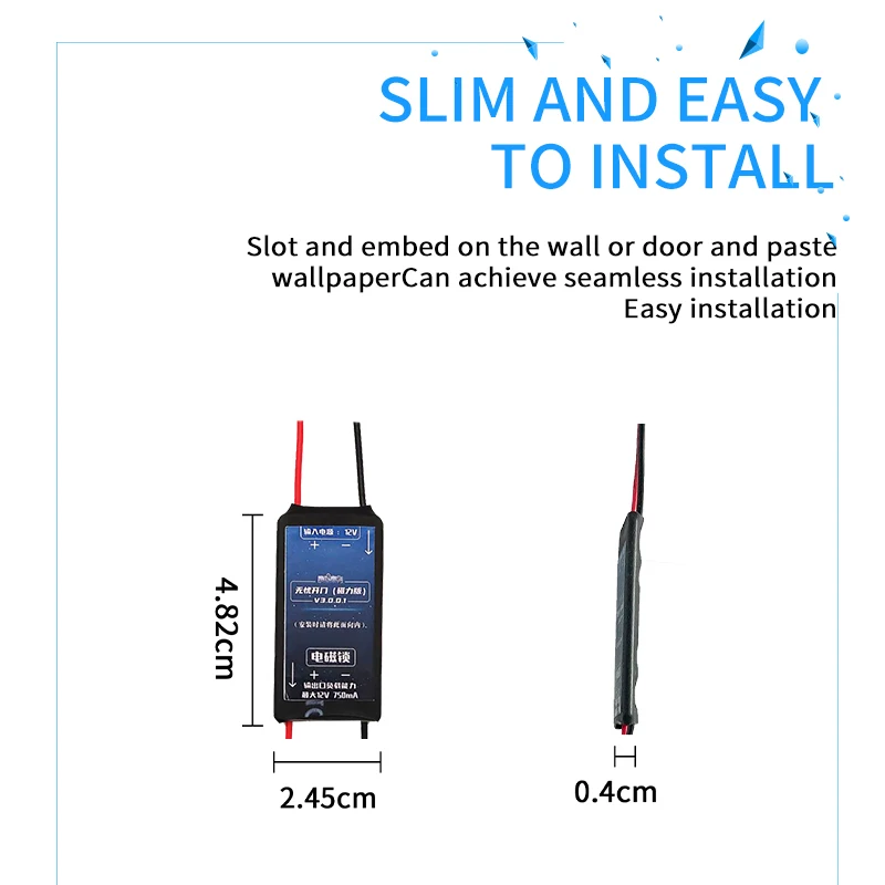 Escape Room Props Magnetic Ring Unlocking Ultra-thin Easy to Install Use Magnetic Ring to Open Electromagnetic Lock
