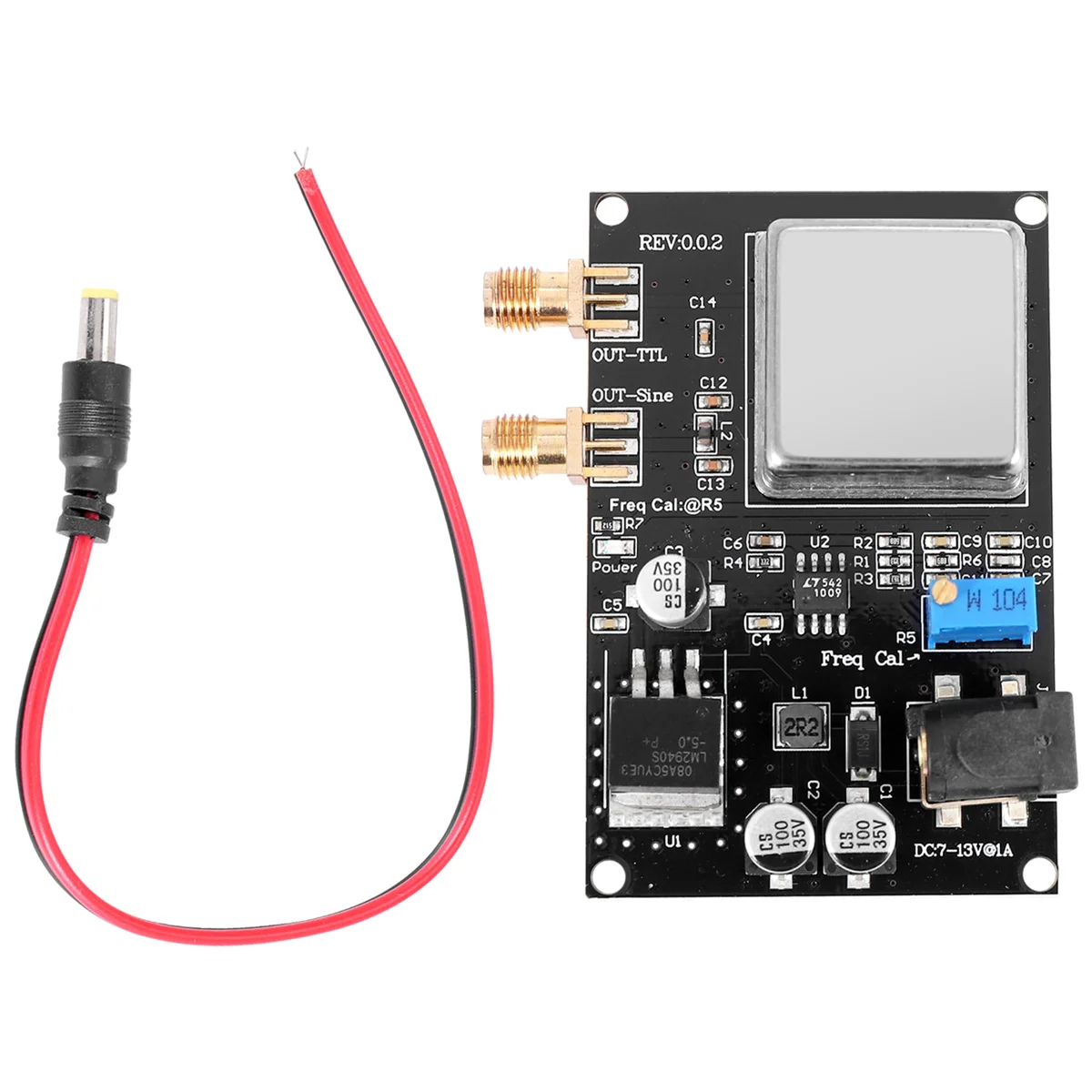 OCXO-10MHz Frequentie Referentiemodule Frequentie Referentiebron Lage Fase Ruis Voor Geluidsdecoder Frequentiemeter