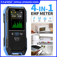 FNIRSI ERD-10 4-IN-1 Electromagnetic Radiation Detector, Electric & Magnetic Field Strength, RF Power, Temperature Monitor