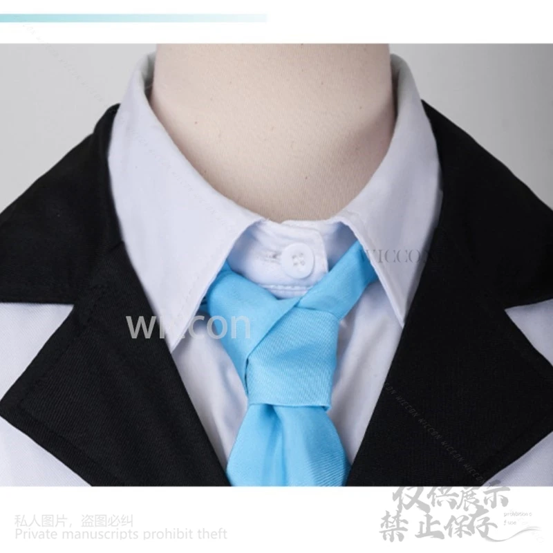 Ushio Noa تأثيري أنيمي لعبة الأرشيف الأزرق زي JK زي مدرسي فستان بحار لوليتا شعر مستعار للفتيات امرأة هالوين مخصصة