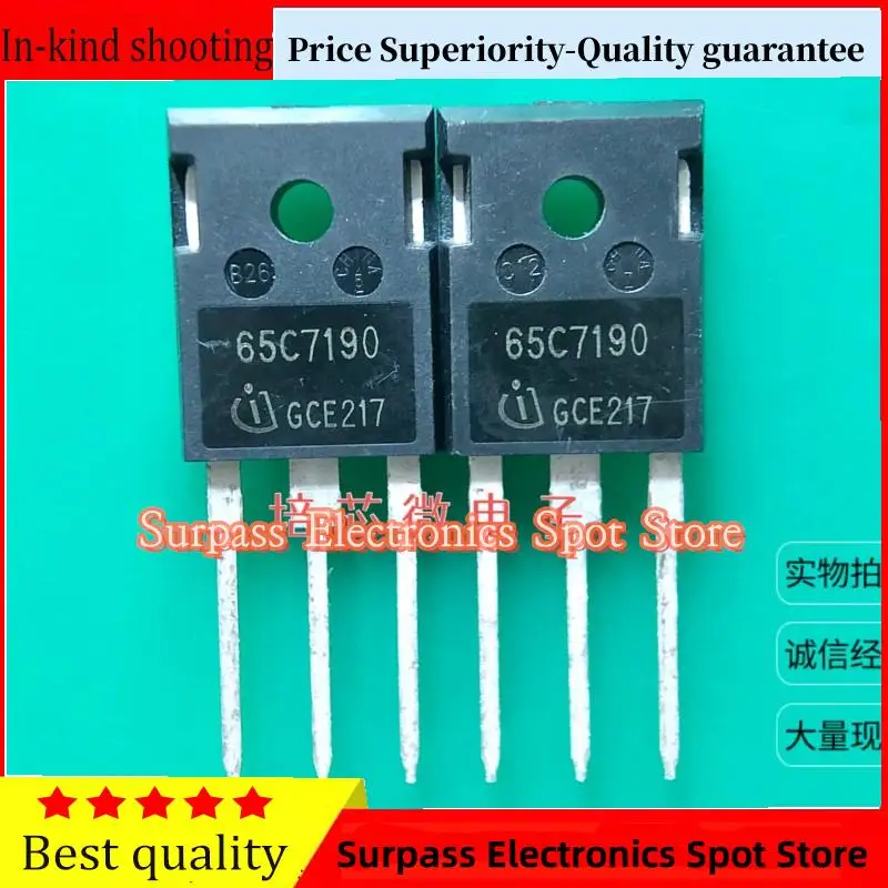 

10 шт.-100 шт. IPW65R190C7 65C7190 TO-247 20.2A 600VMOS гарантия качества