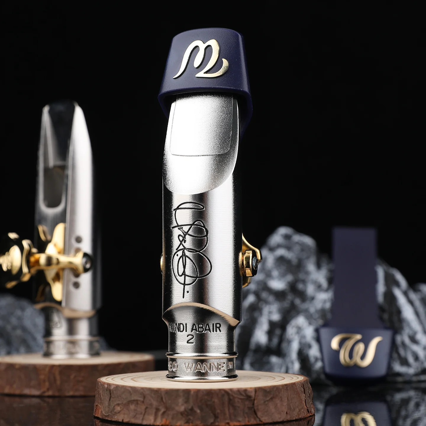 

США THEO WANNE Mindi Abair Индивидуальная подпись альт-никель-серебристый металлический мундштук для саксофона