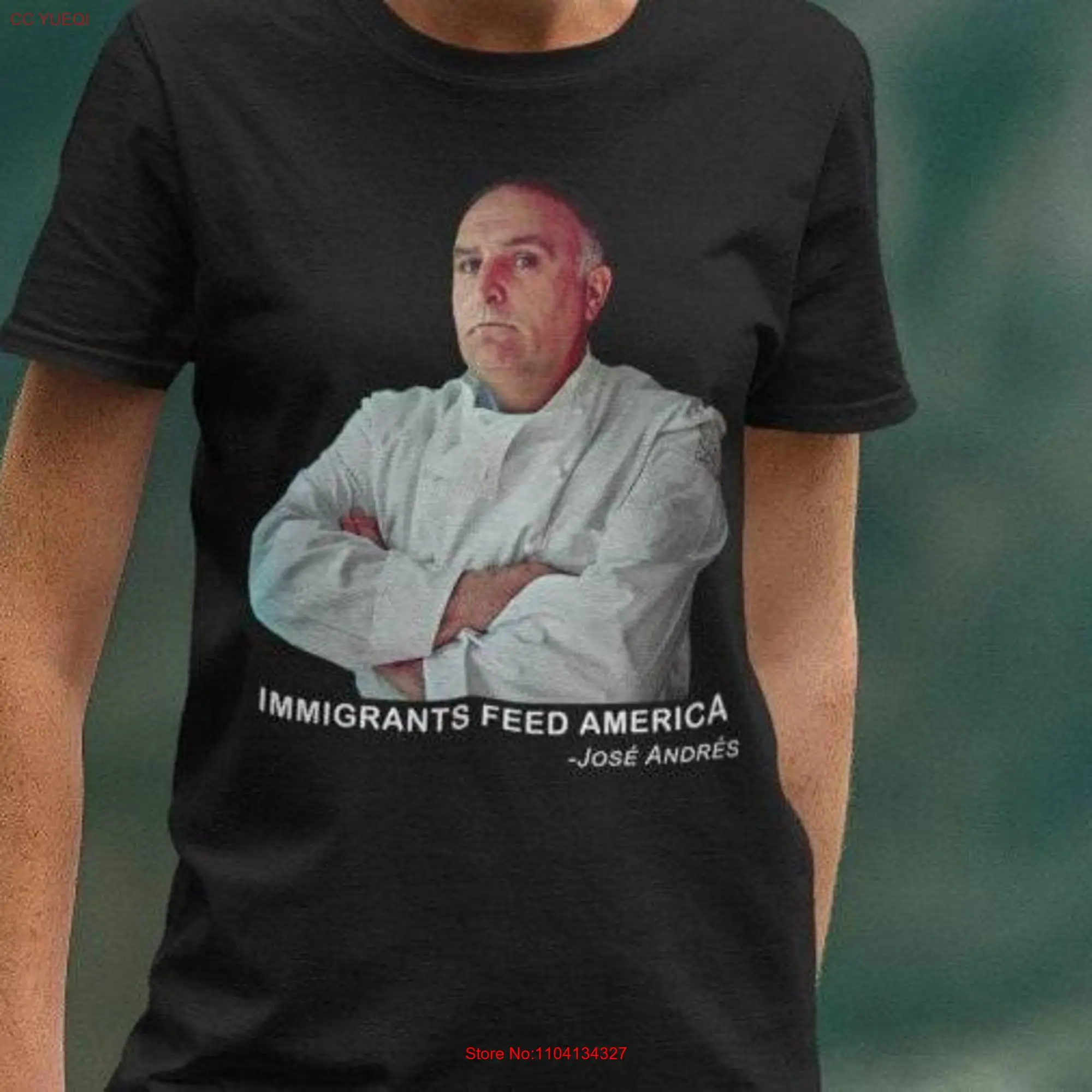 Jose Andres T Shirt José Andrés World Central Kitchen long or short sleeves