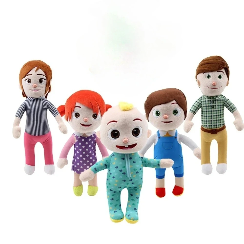 IN STOCK Miniso 28cm Plush Toy  Stuffed Animals Anime Dolls JJ Stuffed Soft Plush Chrimas Birthday Gift