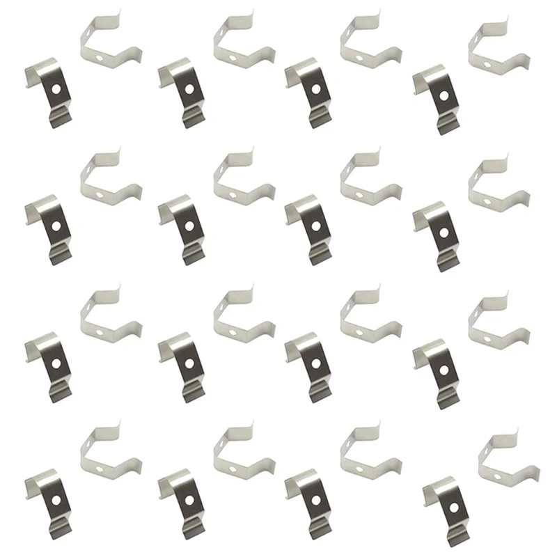 FAAJ-50PCS Termómetro de acero inoxidable para asar, sonda de temperatura, soporte fijo Universal