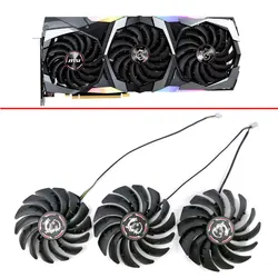 85mm 95mm MSI 09210s12hh MSI 10010s12hh RTX2080Ti MSI RTX için soğutma fanı 2070 2080 süper 2080 Ti oyun X Trio grafik kartı fanı