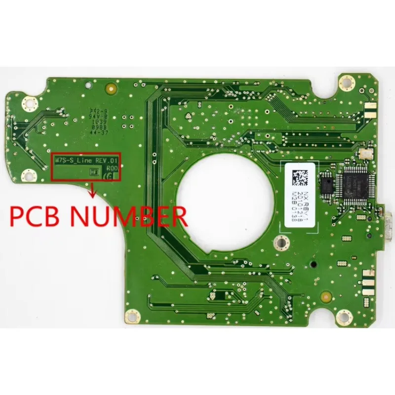 Numéro de circuit imprimé de disque dur de cahier de SA BF41-00282A M7S-S LIcaché REV.01/AVEN3221X, AVEN502JX