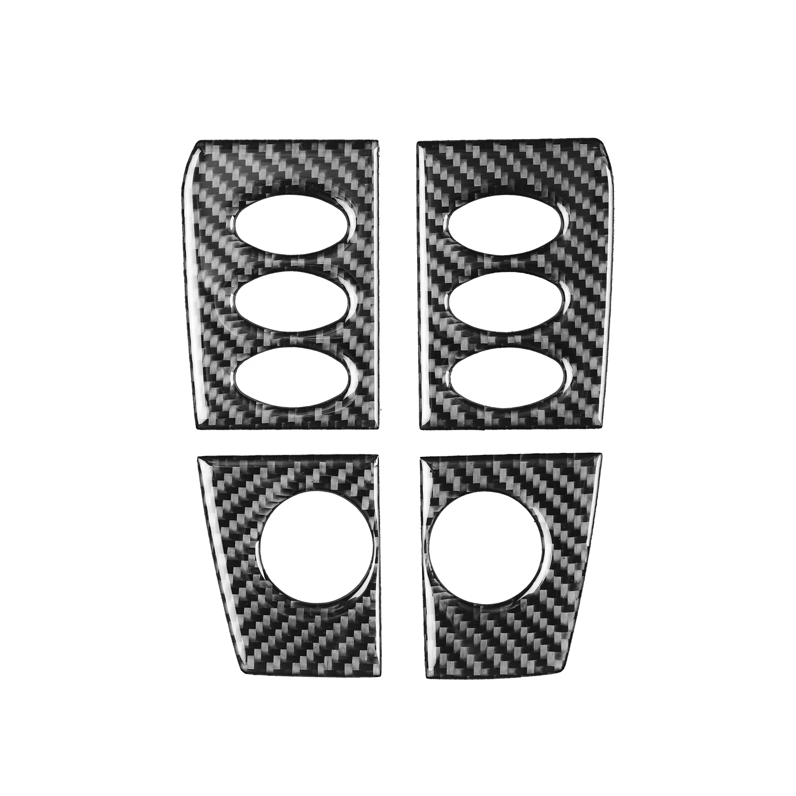 For Porsche 911 996 1997-2004 Carbon Fiber Center Console Navigation Buttons Trim Car Accessories Interior Cover Tuning Stickers