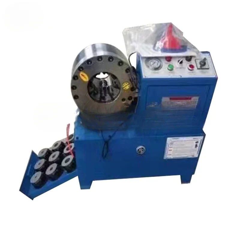 Fully automatic steel pipe shrinking and bending machine, construction site scaffold fastening machine, shrinking machine