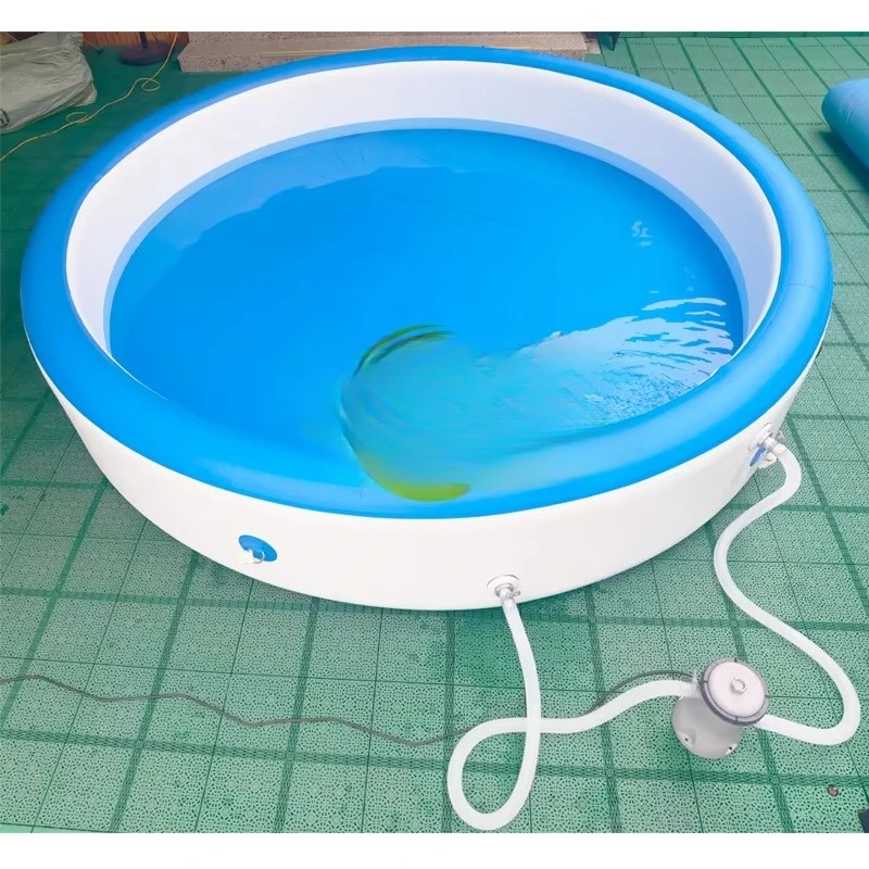 Sofá Inflable Personalizado JC Green, Combinación de Lujo para Piscina, Sofá Inflable Profundo para Exteriores, Depósito