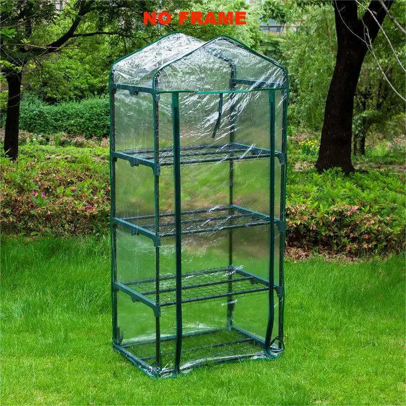 

VOKANDA PVC PE Plant Cover Freeze Protection Greenhouse Tarpaulin Cover Support For Plants