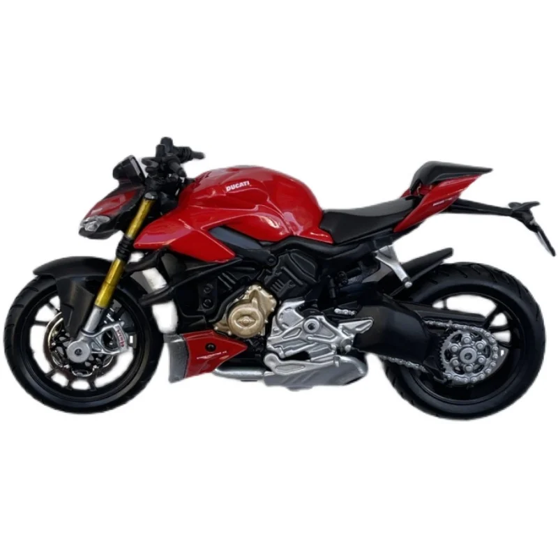 Maisto 1:18 Ducati Panigale V4S Corse 1199 Motorcycle Model Toy Vehicle Collection Shork-Absorber Off Road Autocycle Toys Car