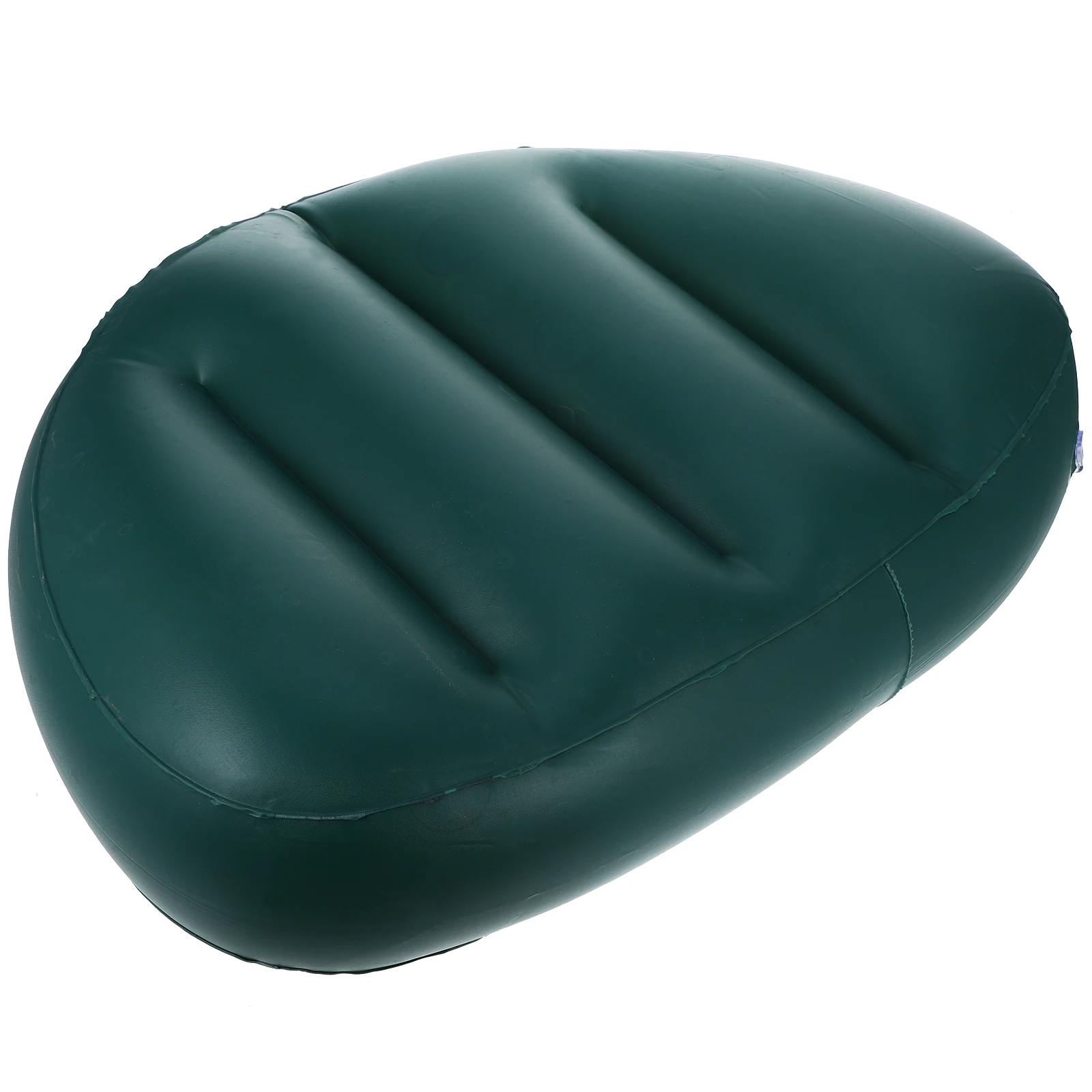 Inflatable Boat Cushion Back Pillow Universal Kayak Seat Dark Green Accessories Pad