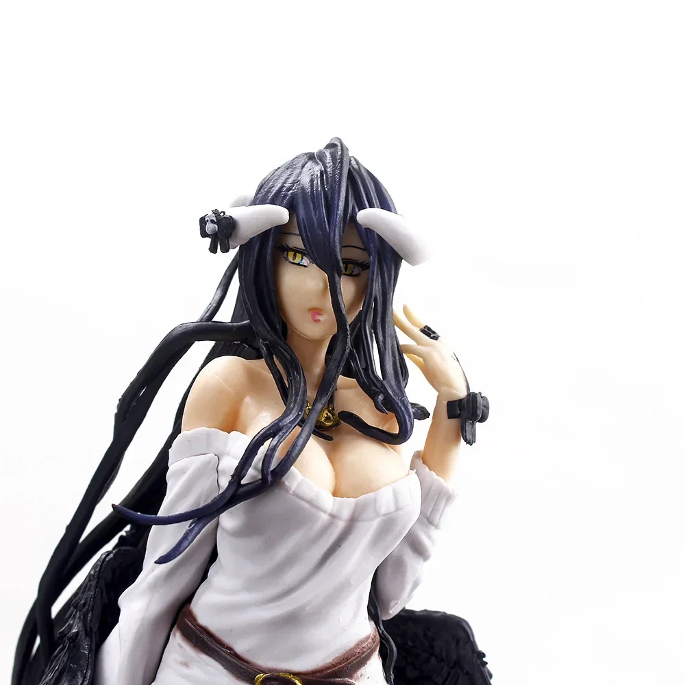 

21cm Overlord III Albedo so-bin Ver. Anime Figure Albedo PVC Action Figure Toys Overlord Statue Collection Model Doll Gift