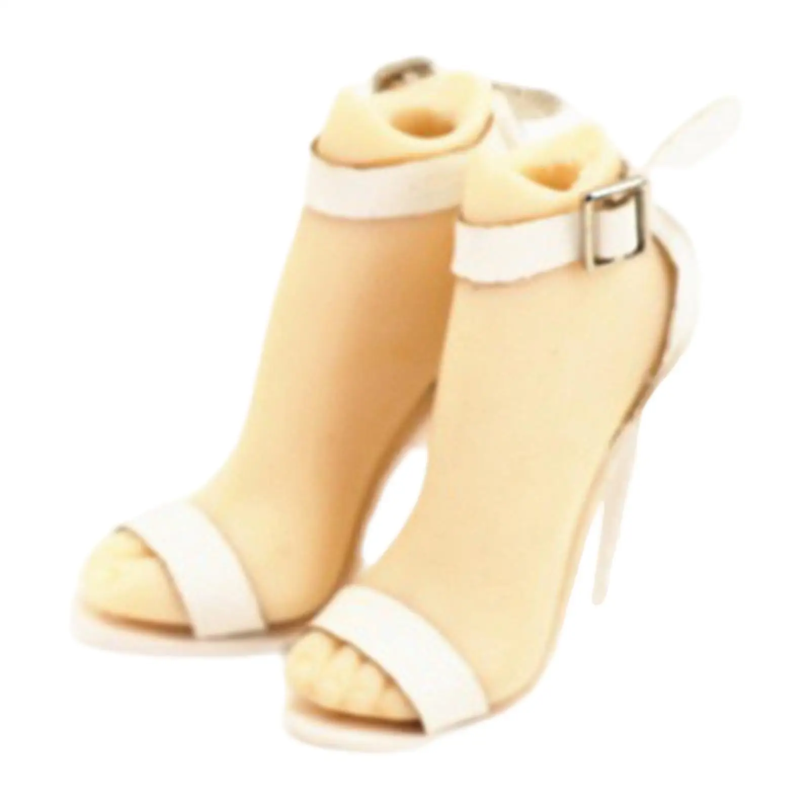 

Классические туфли-лодочки на высоком каблуке с ремешком на щиколотке, масштаб 1/6, для 12-дюймовых фигурок PH JO, аксессуар для костюма девушки