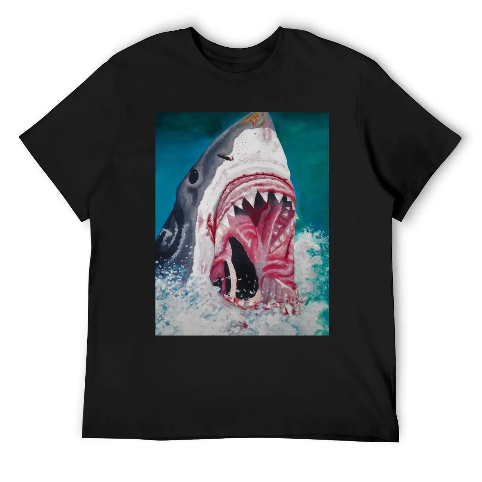 Футболка «Плавать собственную риску», корейская модная винтажная рубашка в стиле аниме, мужская одежда, мужские футболки с рисунком, забавные