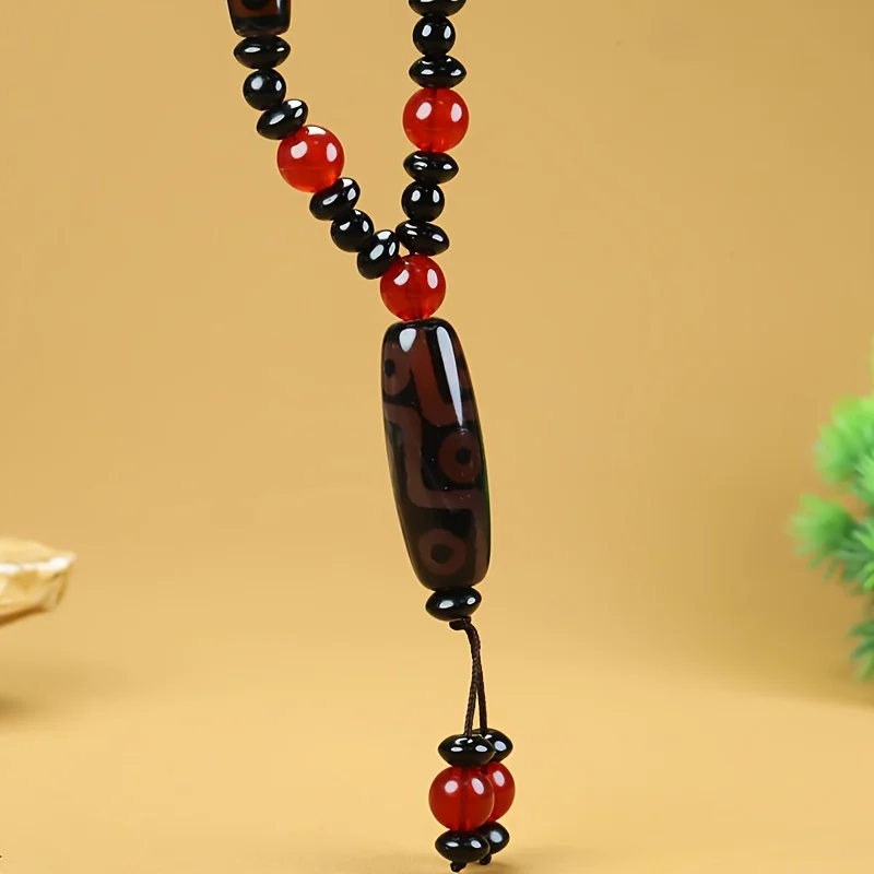 

Natural Tibetan Agate Dzi Beads Fashion Men's and Women's Necklaces and Accessories